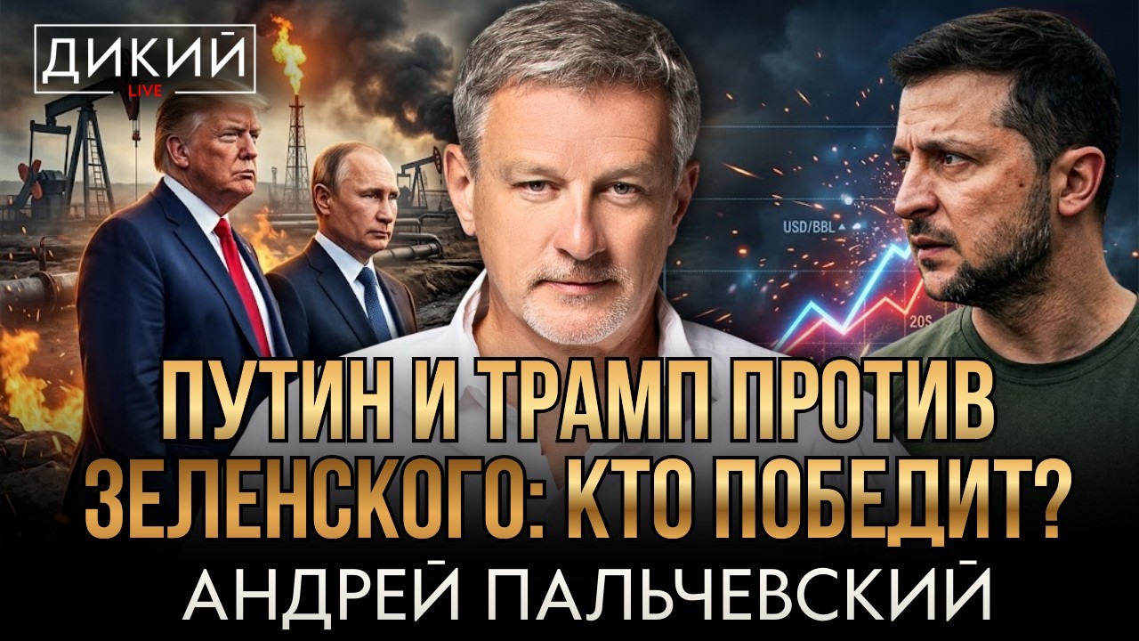 ПУТИН И ТРАМП ПРОТИВ ЗЕЛЕНСКОГО: КТО ПОБЕДИТ? АНДРЕЙ ПАЛЬЧЕВСКИЙ | ДИКИЙ LIVE