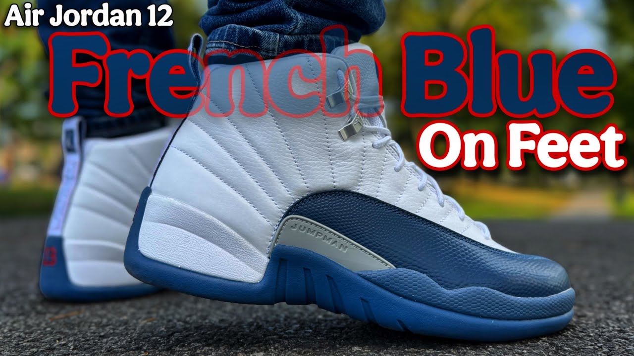 Early On Feet / Jordan 12 French Blue (2025) 