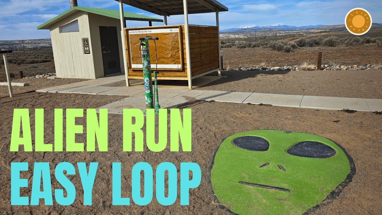 Alien Run Green Loop (Beginner MTB Trail) | Aztec, NM | 6.1 Miles + Trailhead Amenities | 4K