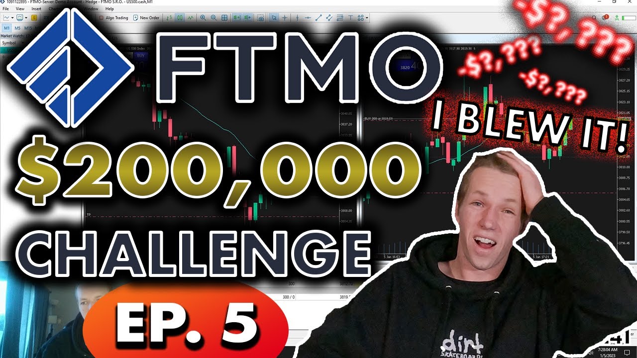 FTMO $200K Day Trading Challenge LIVE Episode 5