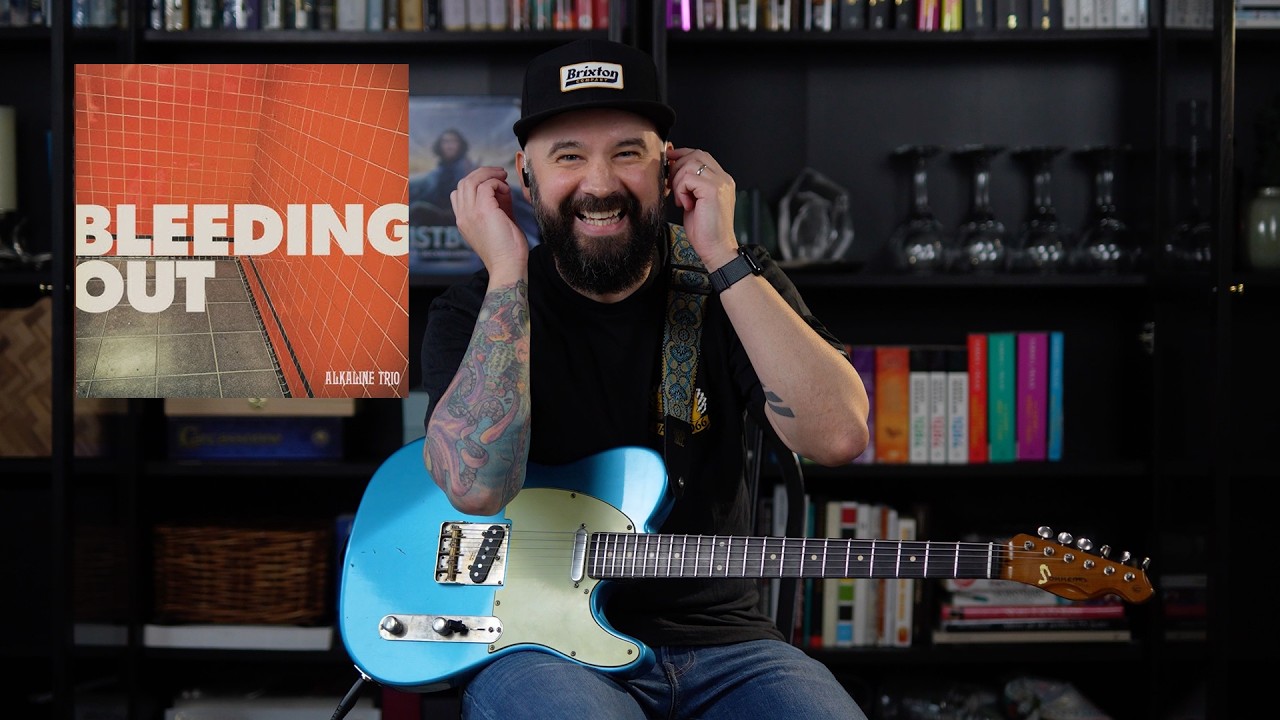 Alkaline Trio - BLEEDING OUT Guitar Playthrough