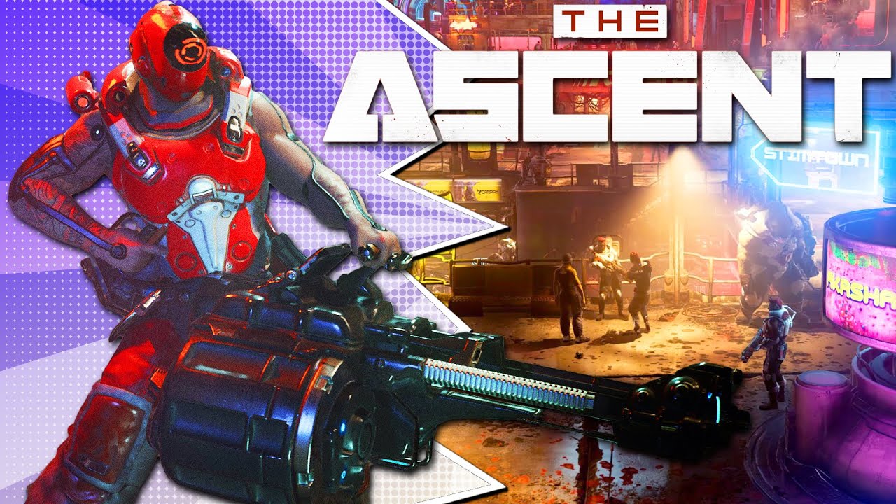 Diablo but it's a gorgeous cyberpunk twin stick shooter - The Ascent