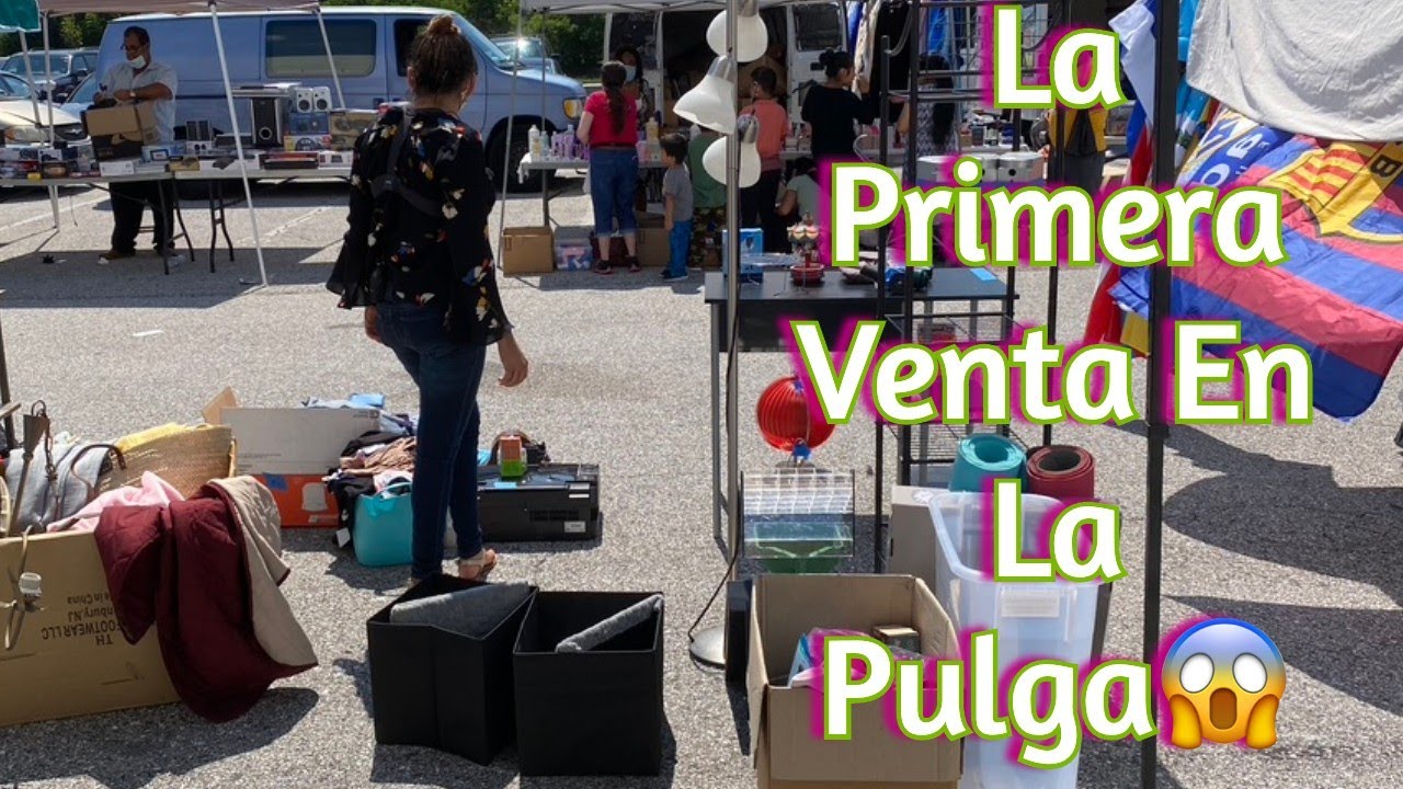 La Primera Venta En La Pulga😱Vendimos Todo😲(Flea Marquet)🇺🇸