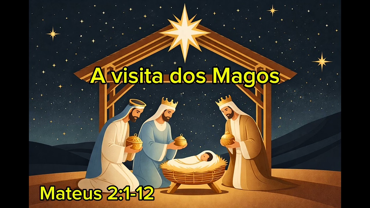 Leitura de Mateus 2:1-12 com comentários bíblicos. 27/02/26.