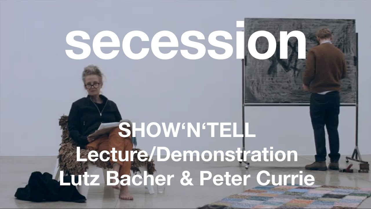 SHOW'N TELL: Lecture/Demonstration with Lutz Bacher & Peter Currie