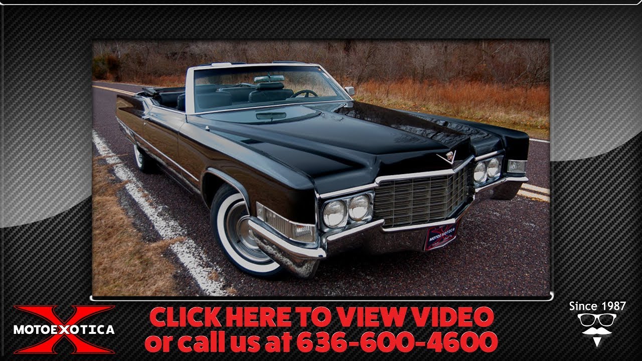 1969 Cadillac Coupe de Ville Convertible || SOLD