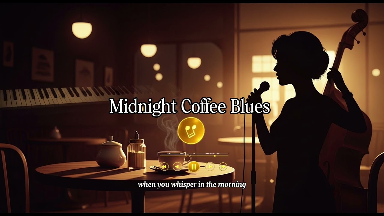 Midnight Coffee Blues ☕ | Vintage 1960s Romantic Blues | Sultry Female Voice