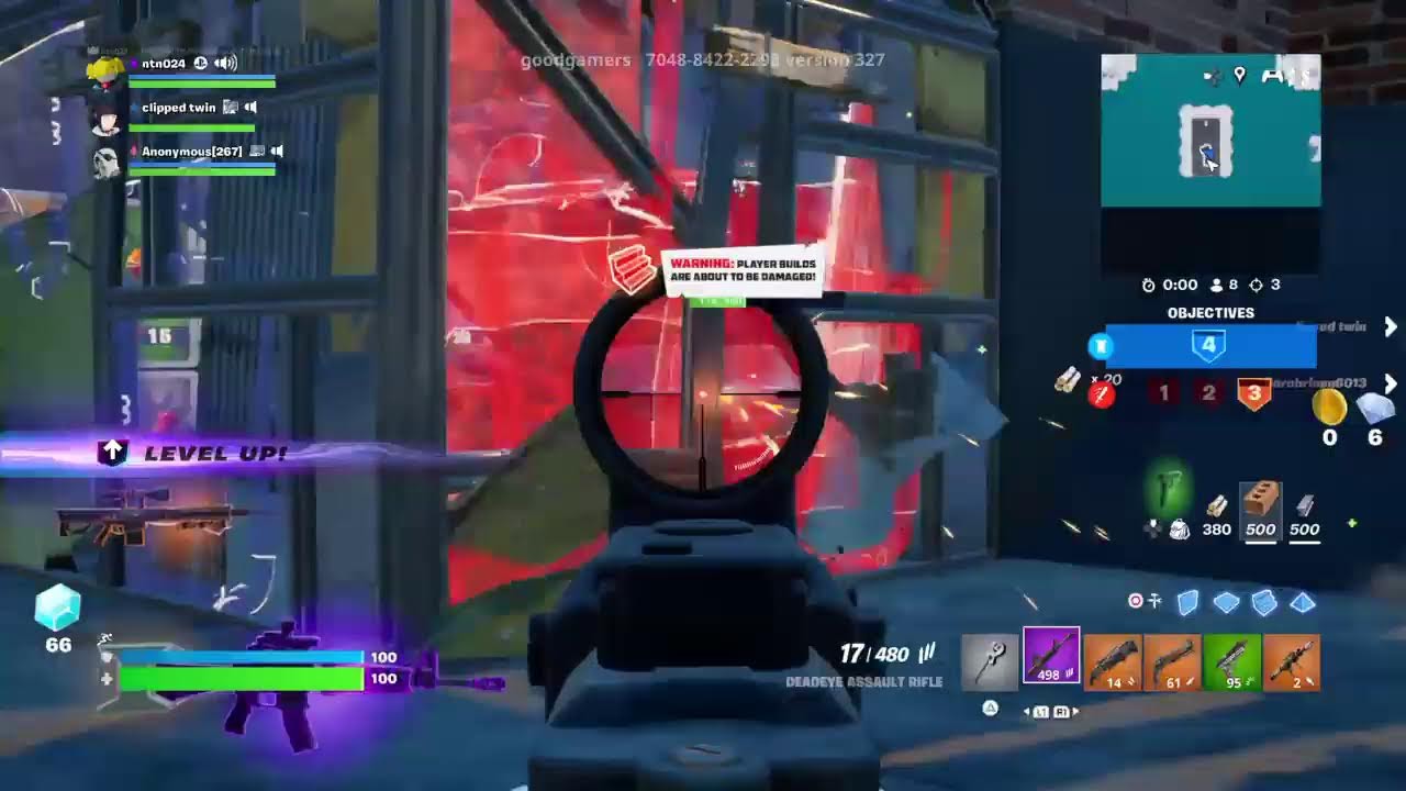 Playing Fortnite grinding to max rank blitz royale ep1