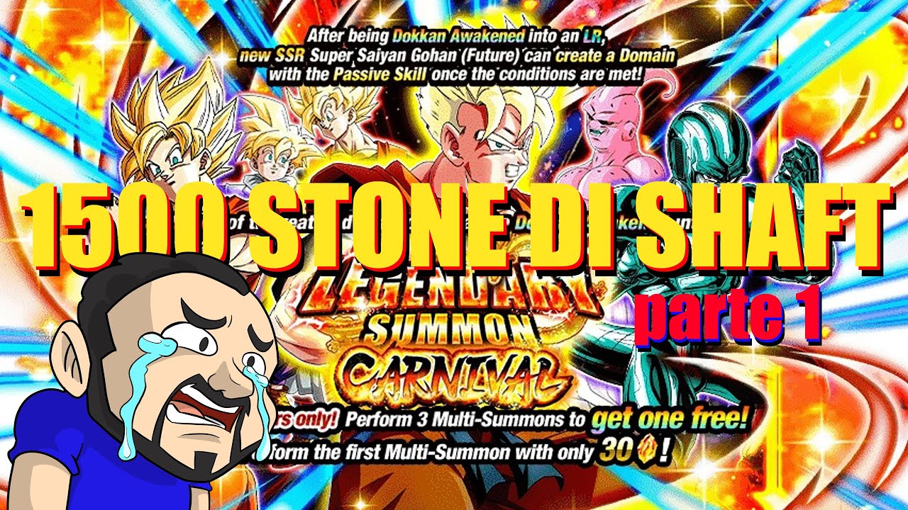 PULL SU GOHAN E TRUNKS CARNIVAL - 1500 STONE DI DOLORE (Parte 1) - DOKKAN BATTLE