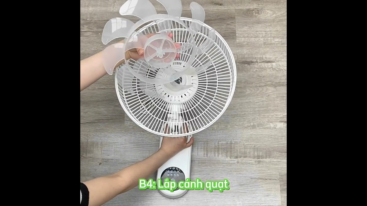 HƯỚNG DẪN LẮP ĐẶT QUẠT FTT-60AEC CHI TIẾT NHẤT