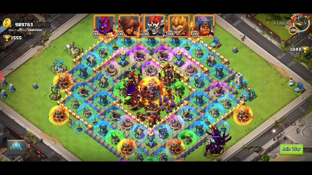 CLASH OF ZOMBIES 2 | TRICK ARENA LINE UP