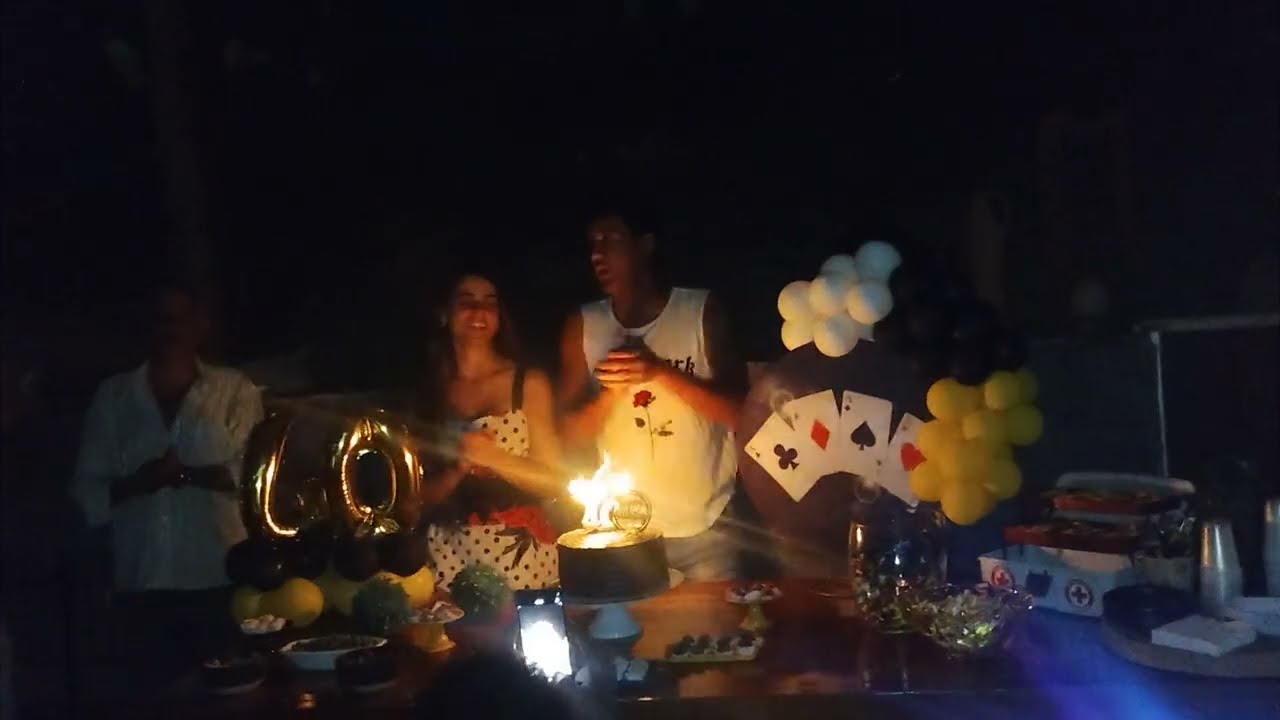 Niver de 40 anos do Papai 