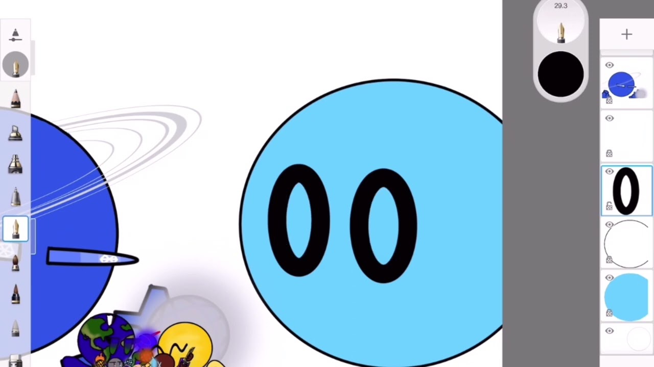 Pluto’s Reprisal Pluto vs Planets Speedpaint