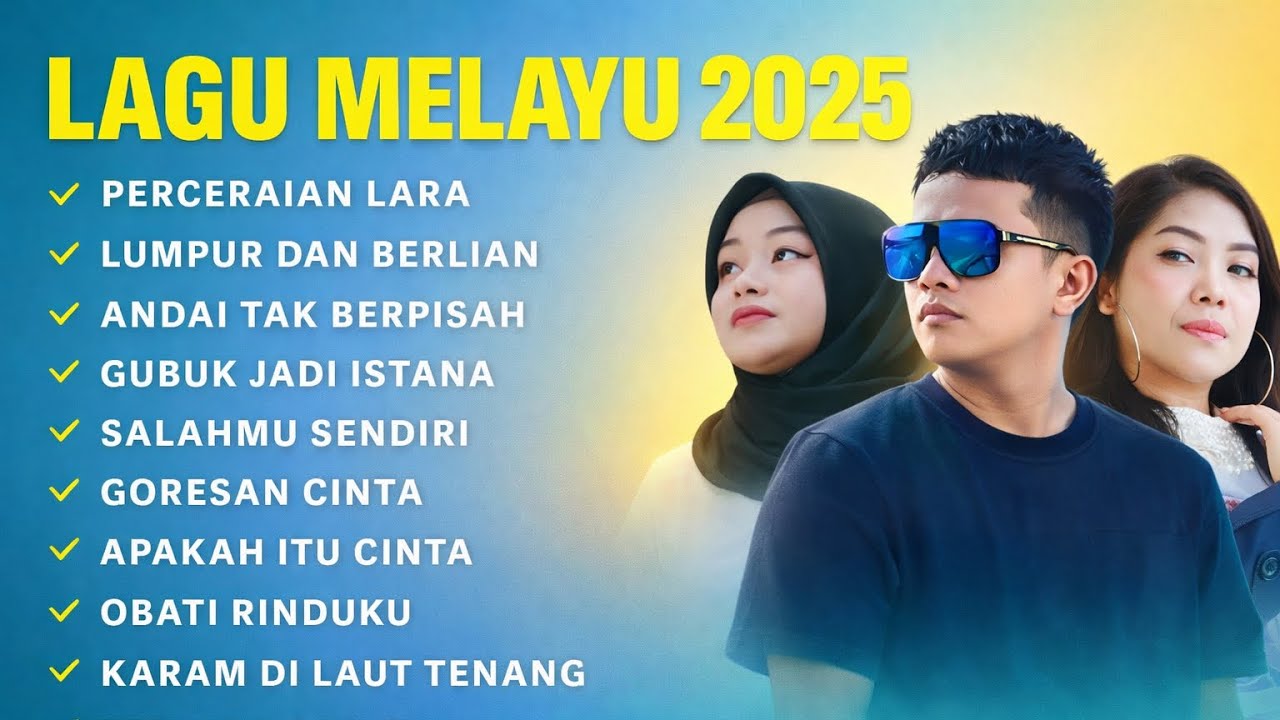 LAGU MELAYU 2025 TERPOPULER 🔥 Full Album Slow Rock Melayu Terbaru & Viral