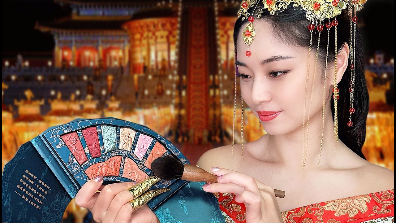 ASMR Chinese Princess Does Your Wedding Makeup