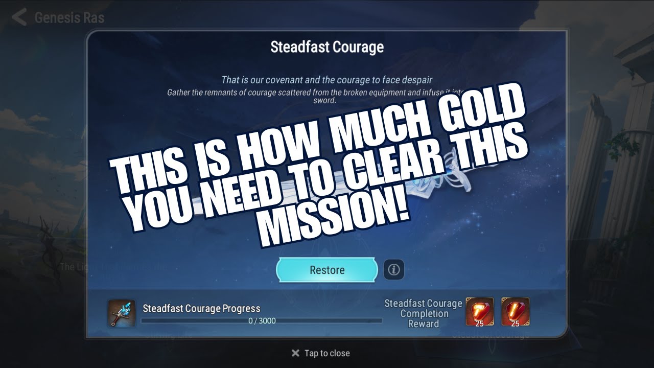 [Epic Seven INDO] TIPS CLEAR MISI GENESIS RAS STEADFAST COURAGE