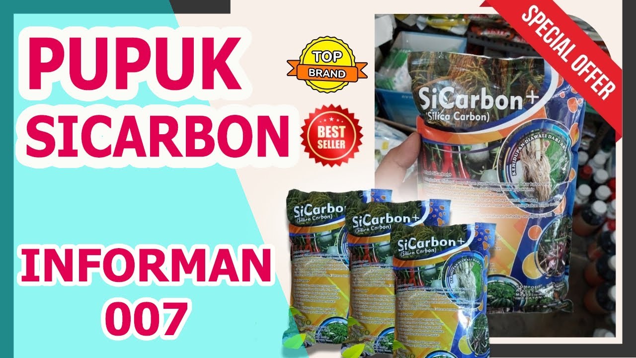 MANFAAT PUPUK SICARBON, SILIKA KARBON PERTANIAN