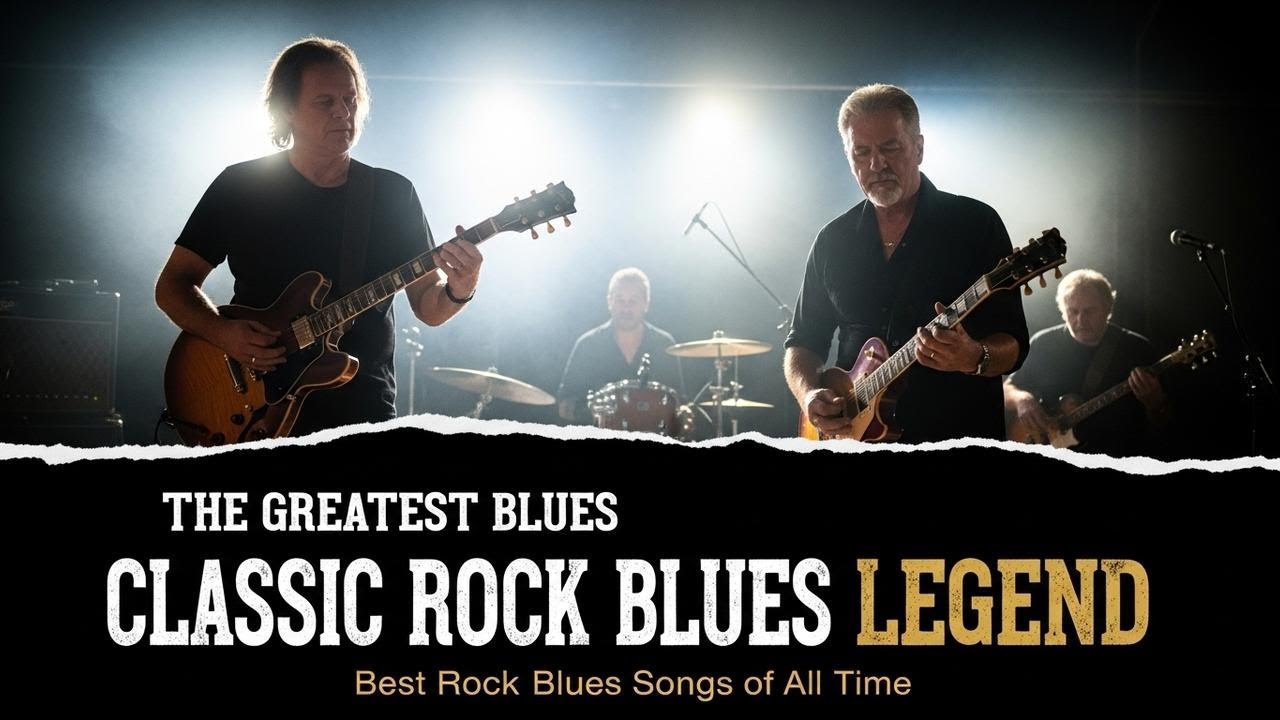 Muddy Waters, ZZ Top, Jimi Hendrix, BB King, Eric Clapton – Timeless Rock Blues Classics