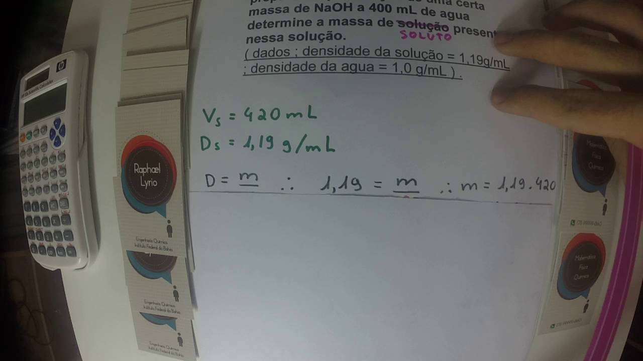 Soluções Densidade (1)