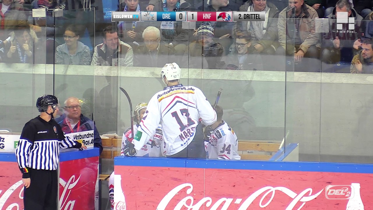 Highlights Dresdner Eislöwen vs. Heilbronner Falken | 26.12.2016