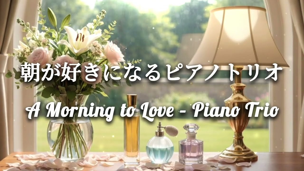 【朝のカフェBGM】朝が好きになるピアノトリオ｜A Morning to Love – Piano Trio