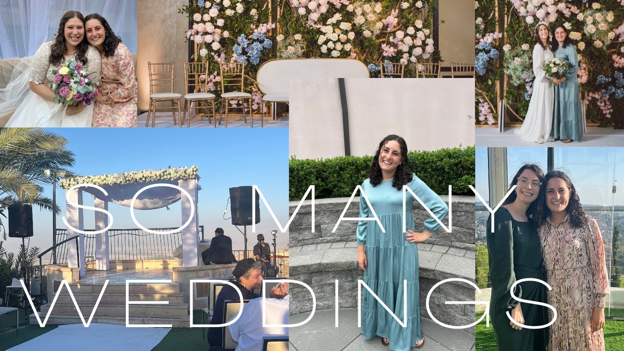 FOUR WEDDINGS IN ONE MONTH