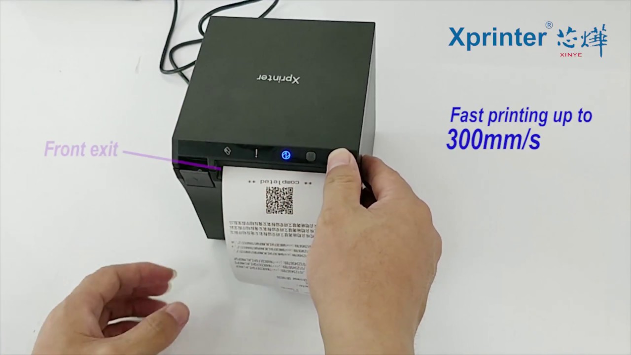 How to Use XP-R330H Thermal Printer|Store Receipt Printer Supplier