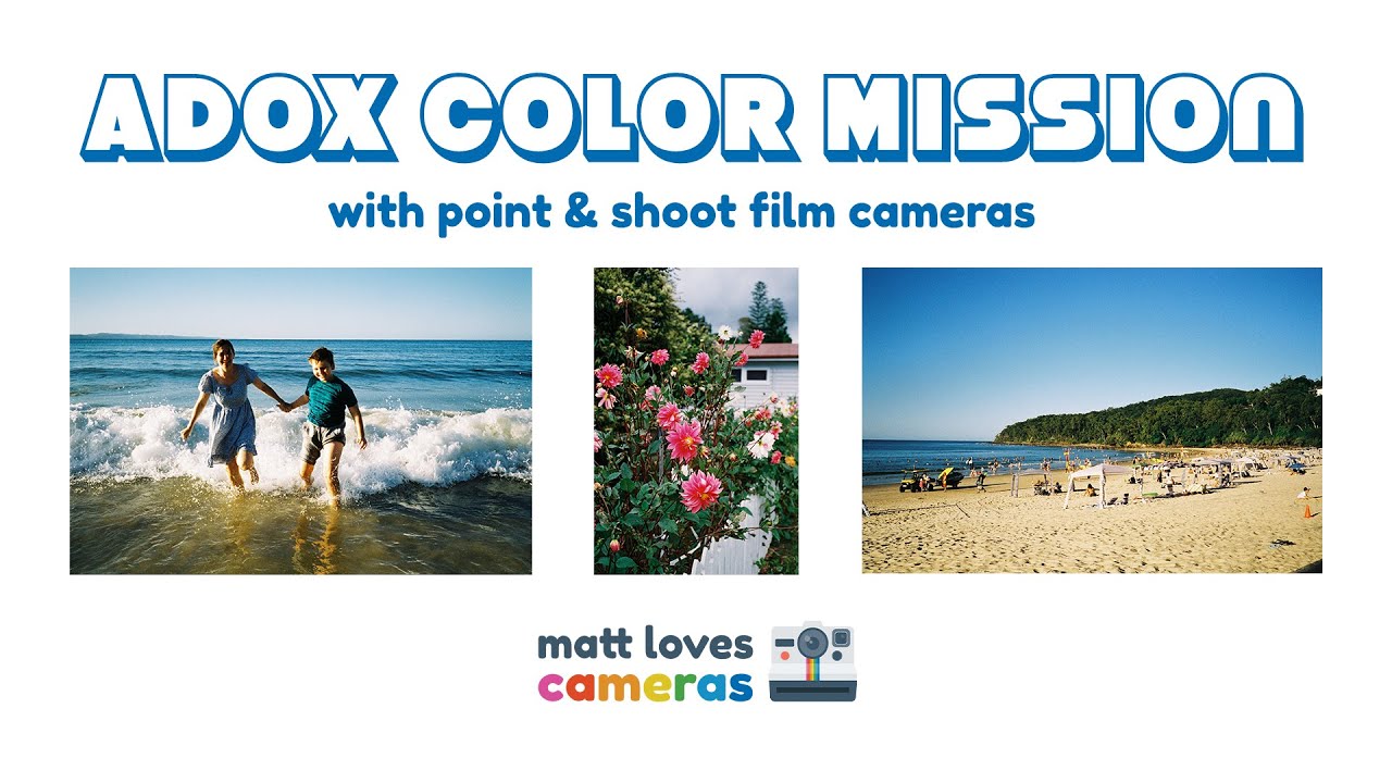 😍 Adox Color Mission 35mm film shot on the Contax T3 and Fujifilm Klasse S point and shoot cameras