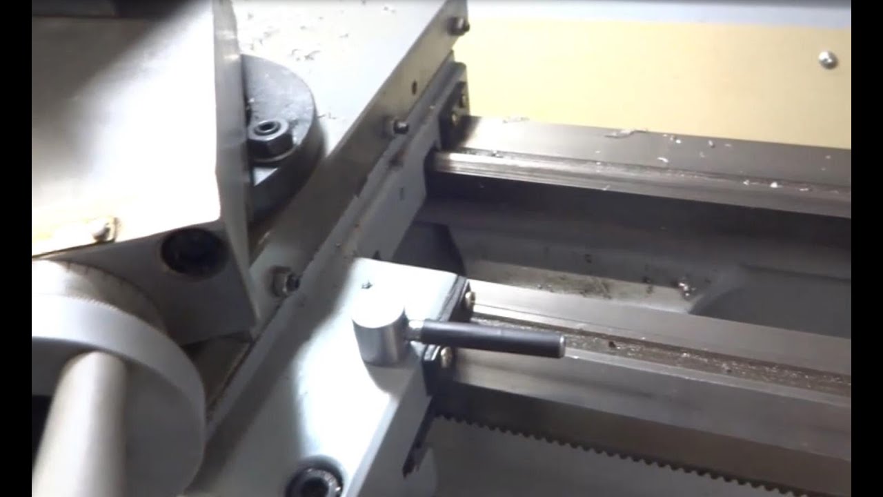 New lathe carriage lock.