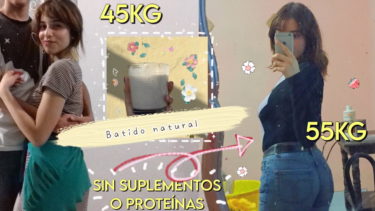 Como subí de peso rapido y facilmente+Consejos