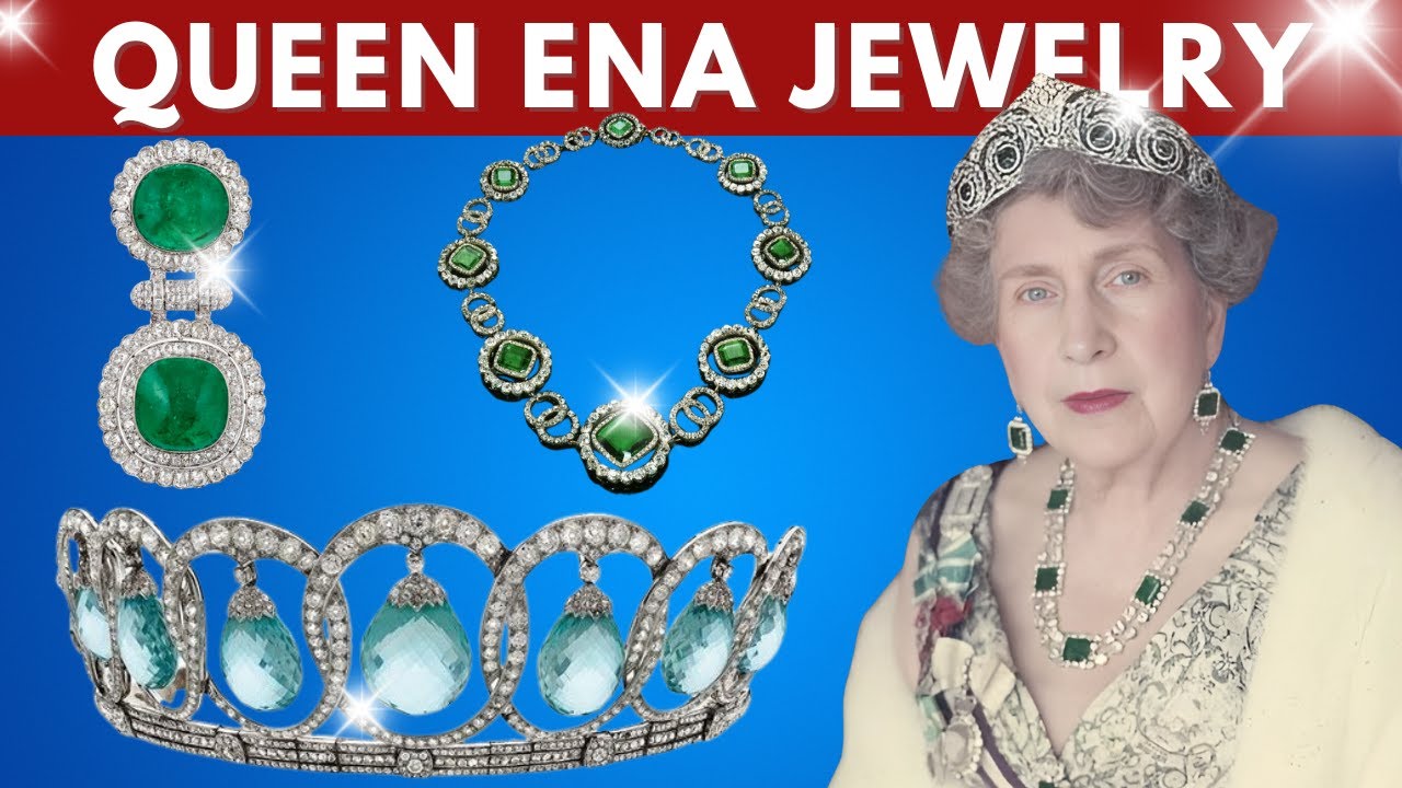 INSIDE Queen Victoria Eugenie of Spain Jewelry Chest