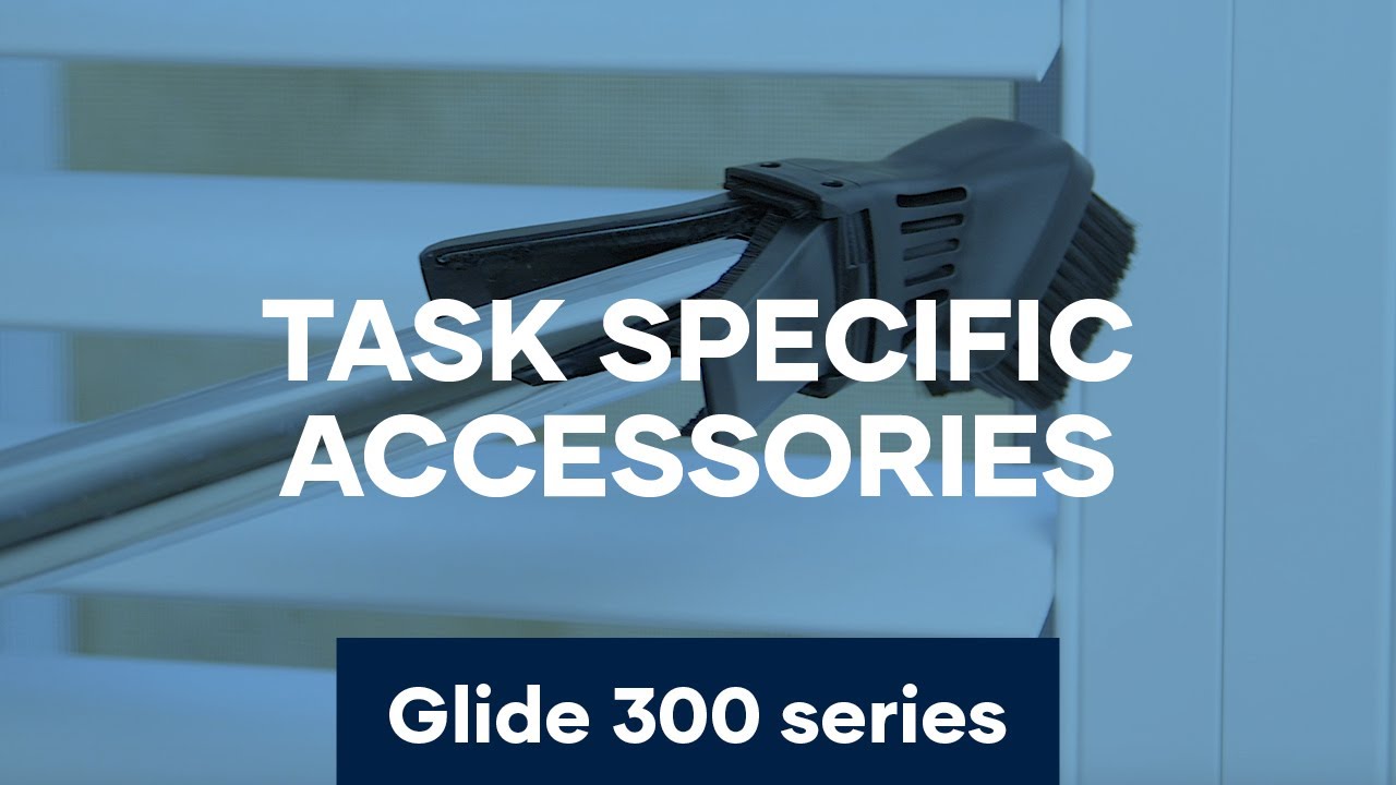 Task Specific Accessories - Glide 300 Series Canister Vacuums | Pacvac Product Training Video