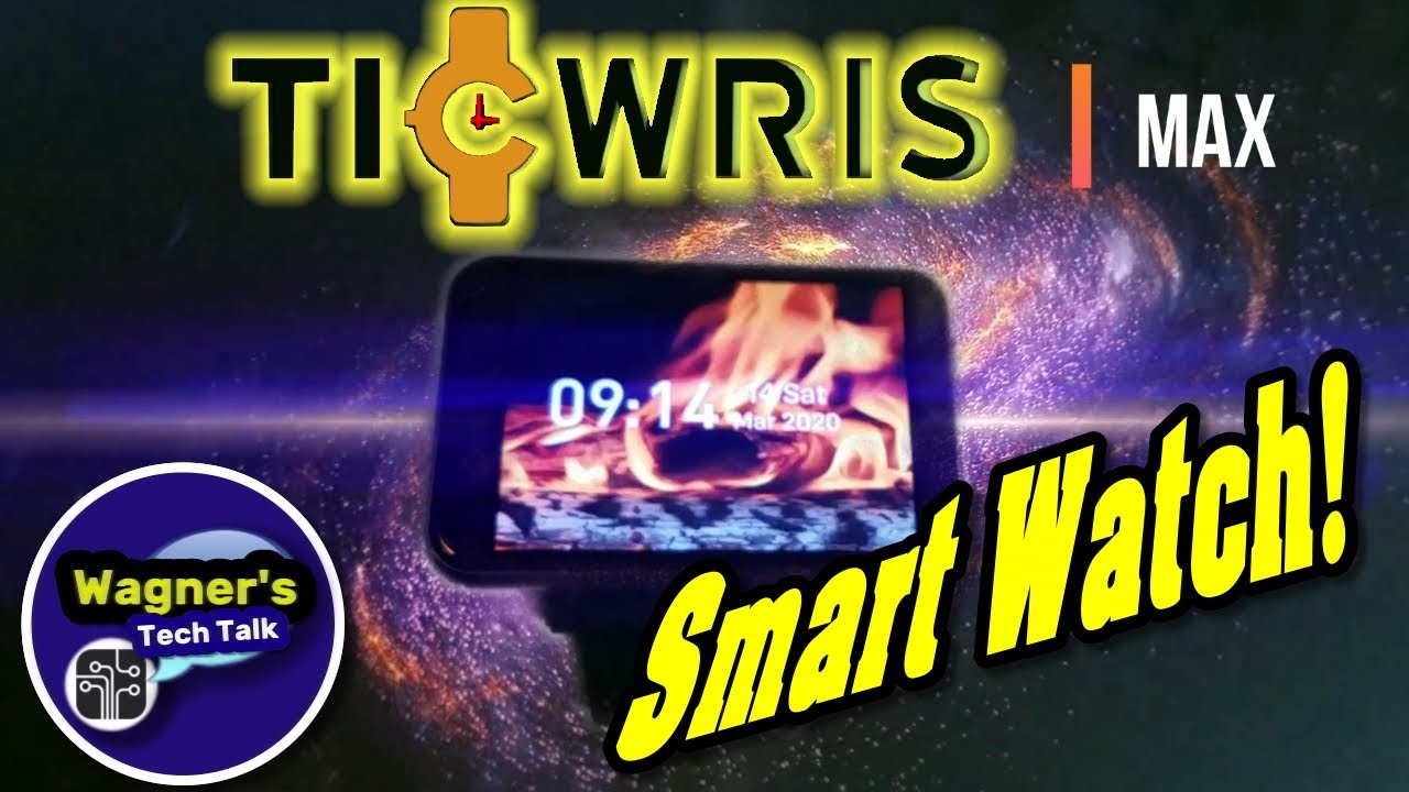 Часы Ticwris Max: IPS-матрица 640x480p (как у LEMFO LEM T), 2,86 дюйма, 2880 мА·ч, камера, 4G LTE...