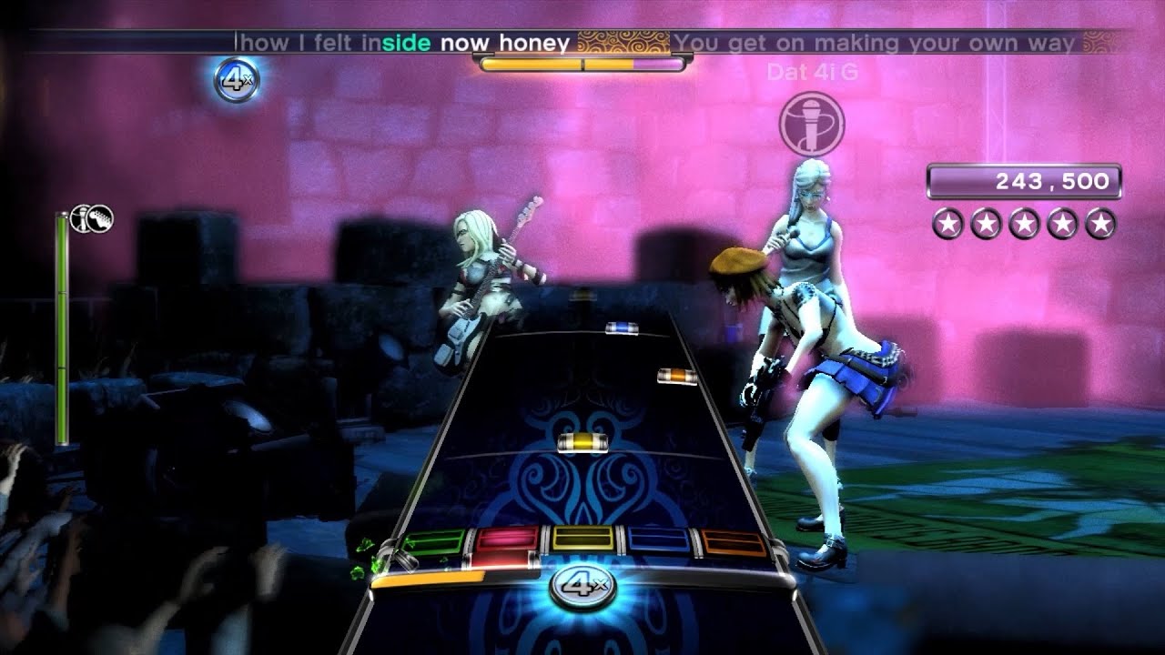 Don't Cry (Original) - Gun's N Roses Co Op FC (Custom) Rock Band 3 Xbox 360 HD Gameplay