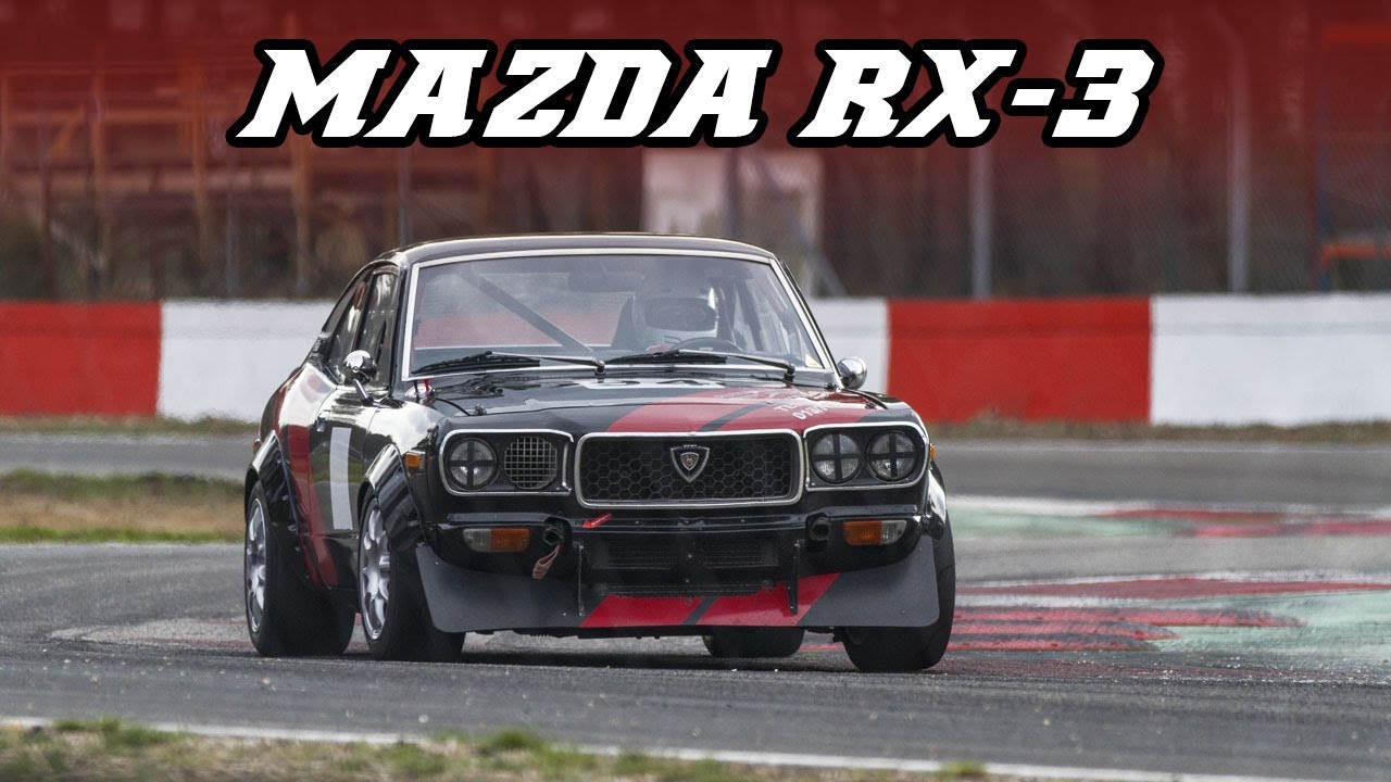 MAZDA RX-3 13B historic racecar - First race of 2019 at Zolder