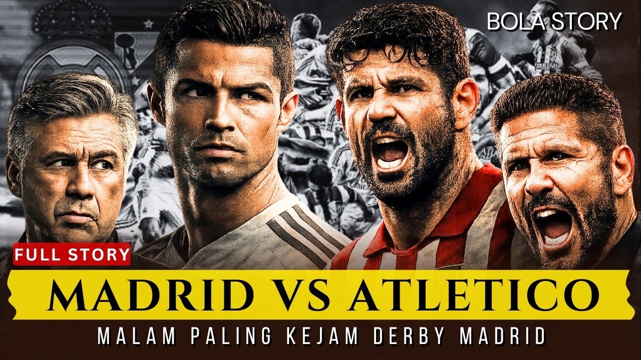 LA DECIMA : DERBY MADRID DI MALAM FINAL LIGA CHAMPIONS PALING DRAMATIS