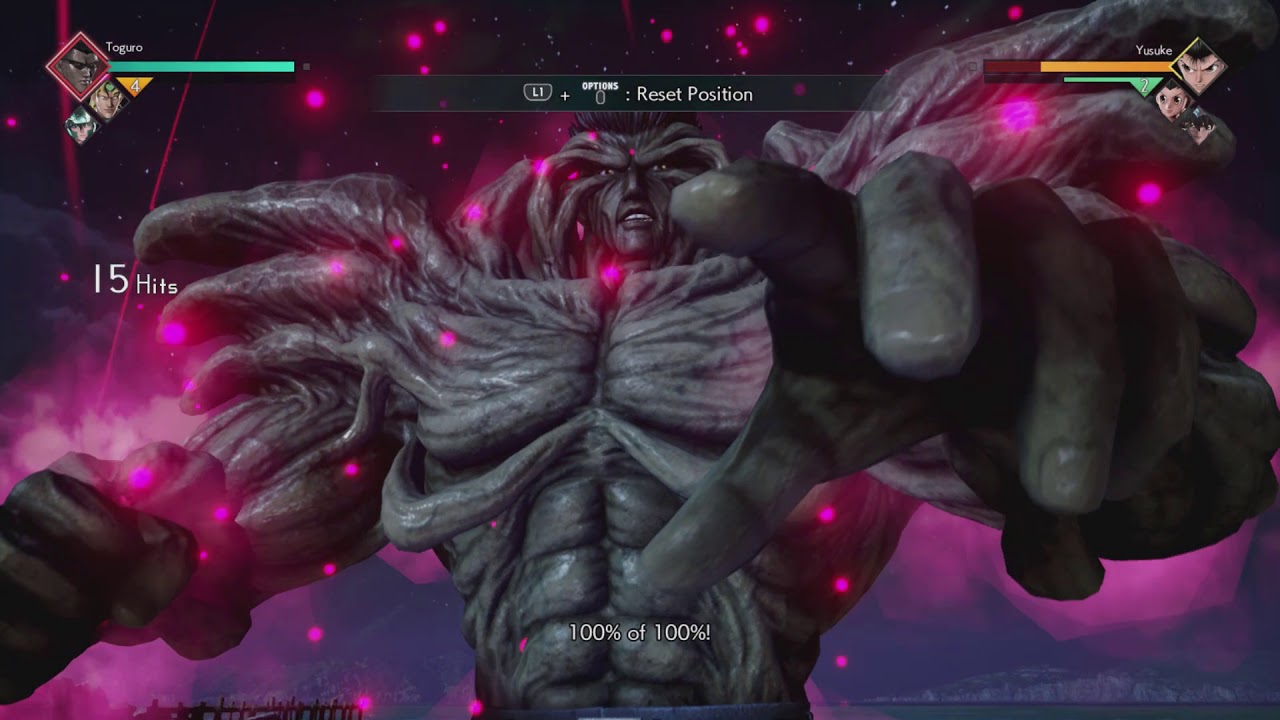 Jump Force - Toguro Combo Exhibition
