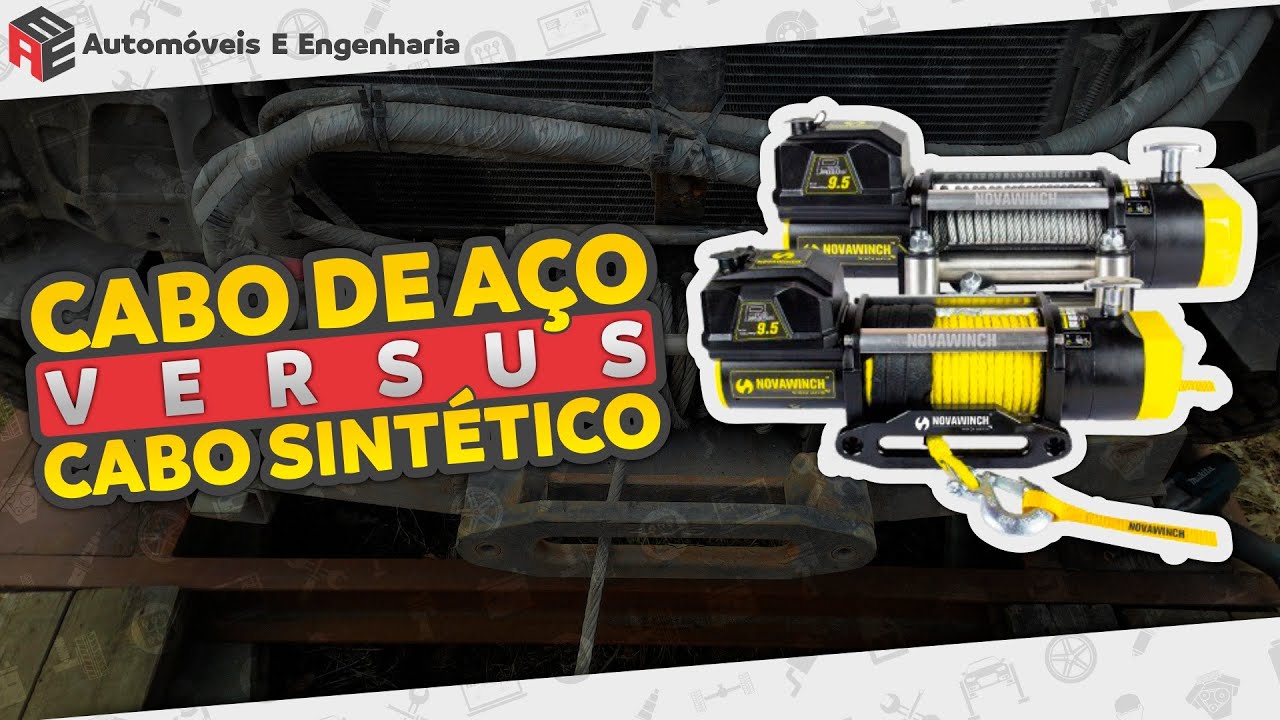 Cabo de aço ou Cabo sintético?