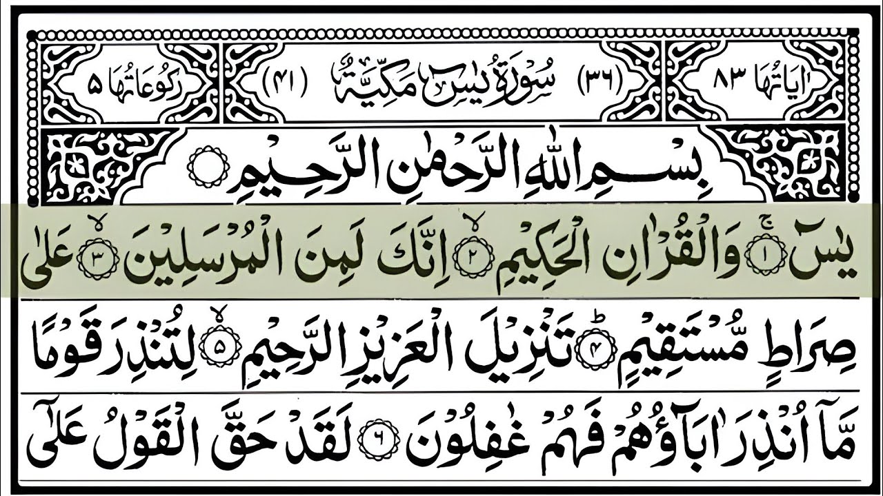 Surah Yasin (Yaseen) Full With Arabic Text | Sheikh Abdul Rahman Al Sudais #surahyaseen