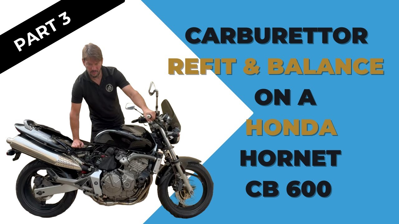 Honda Hornet CB600 ЧАСТЬ 3 — Переустановка и балансировка карбюраторов