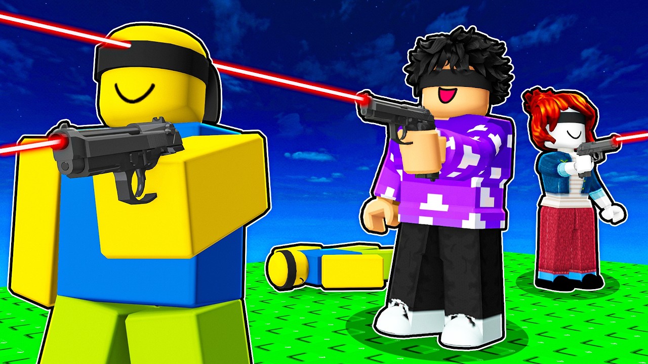 ATIRE ou MORRA no ROBLOX - Tiro &agrave;s Cegas