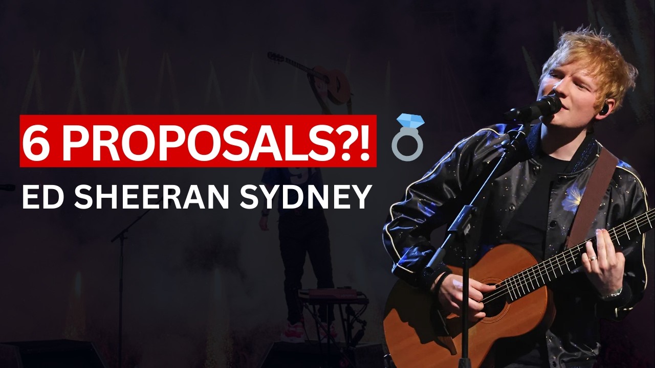 Ed Sheeran’s Sydney Takeover, 6 Valentine’s Proposals & Foo Fighters Tour Announcement