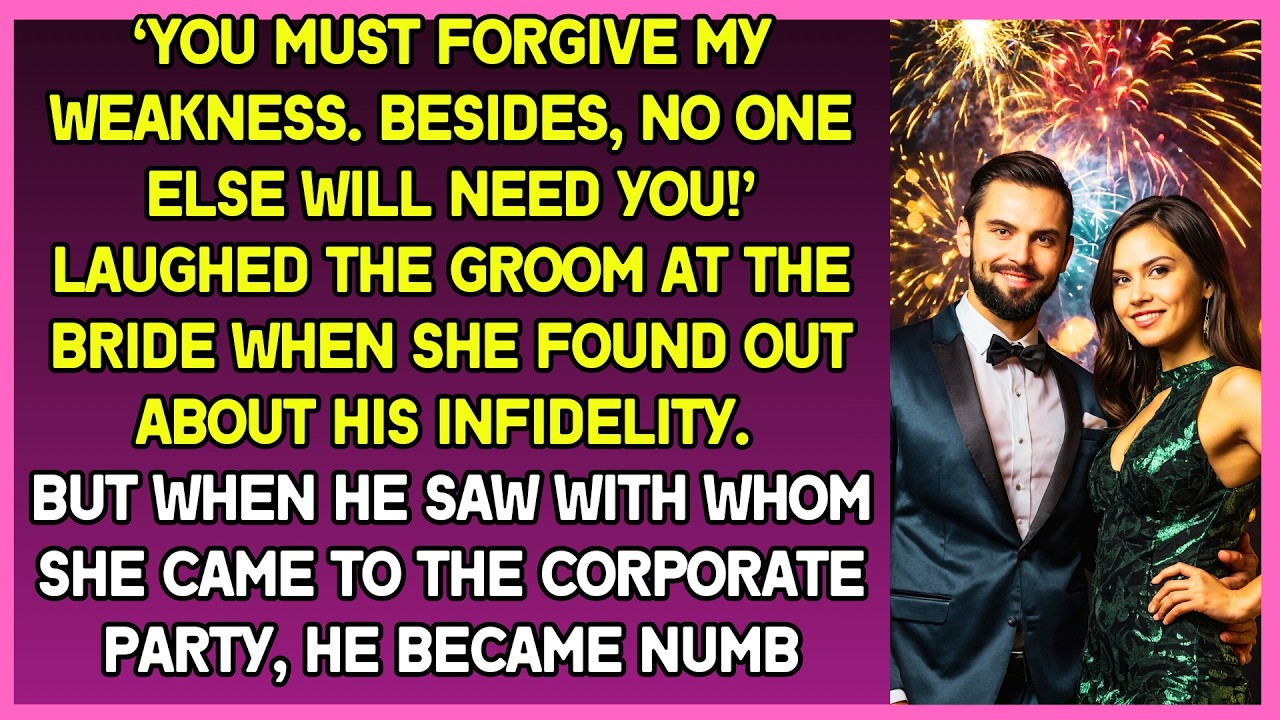 No one will need you! laughed groom at his bride. When he saw  her at  the party,  he was shocked