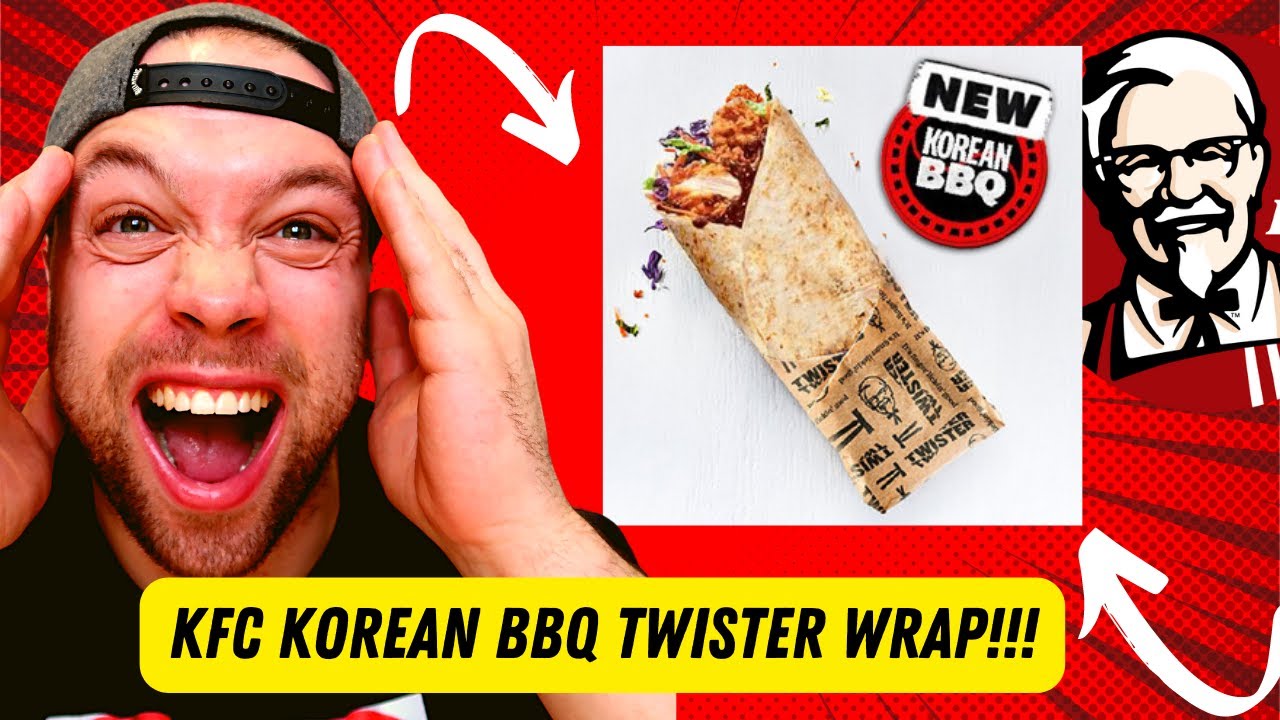 KFC Korean BBQ Twister Wrap - FOOD REVIEW!!