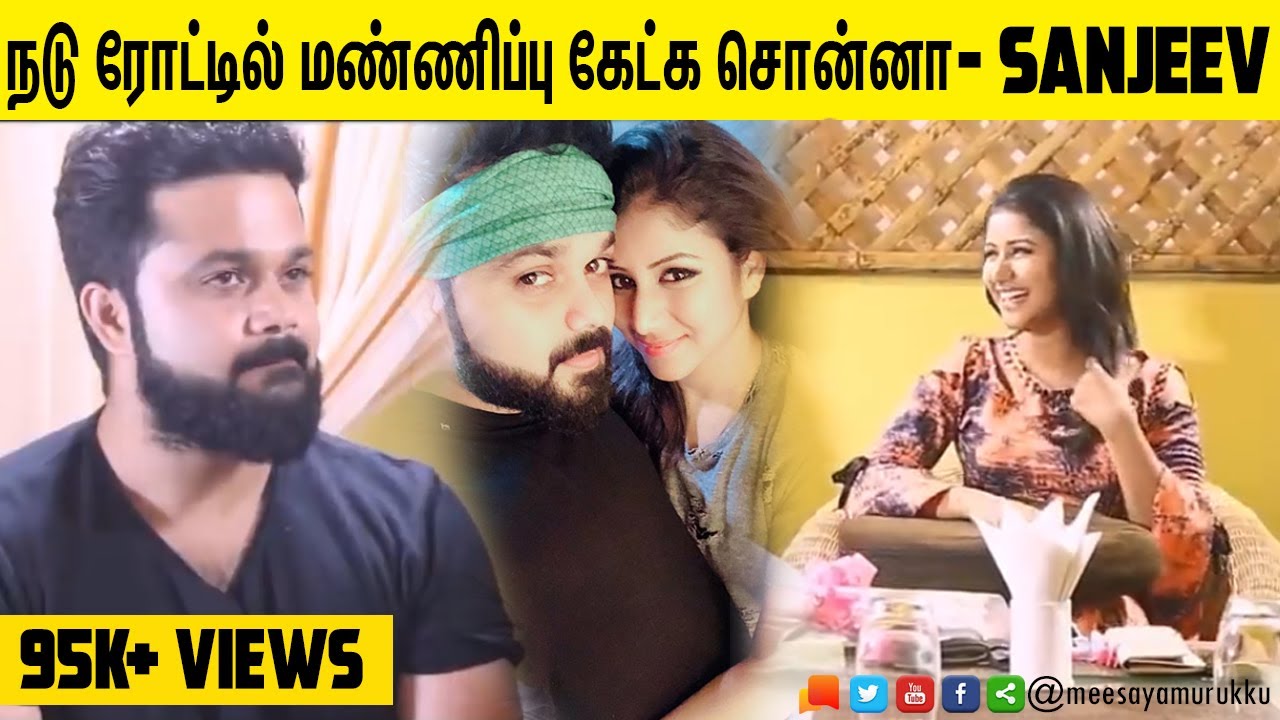 Alya Manasa Only proposed me??Love 1st but ? Sanjeev Exclusive Only On #MeesayaMurukku Part-3&5