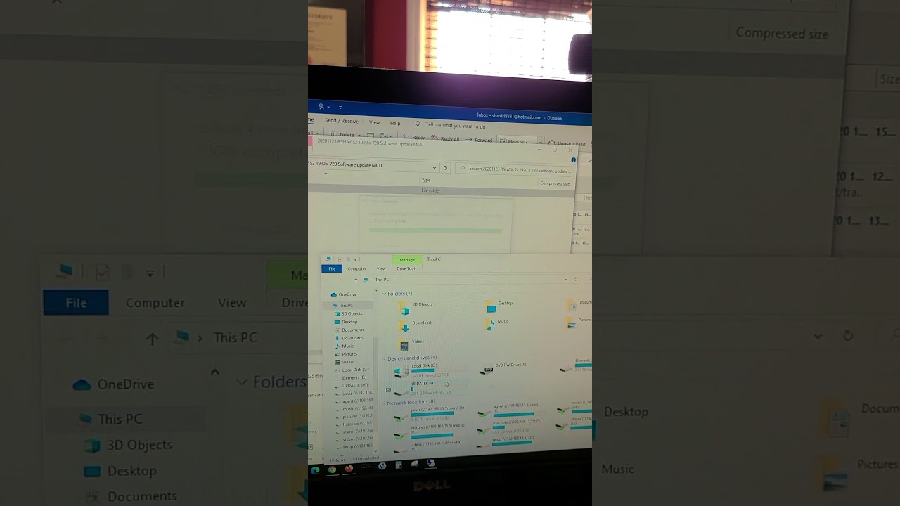 RSnav S3 software update with USB creation