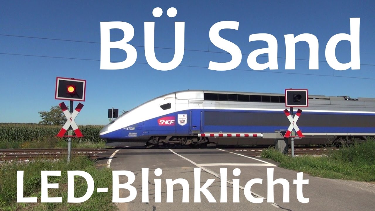 B&Uuml; Sand [LED-Blinklicht] mit TGV, RS 1 und GV