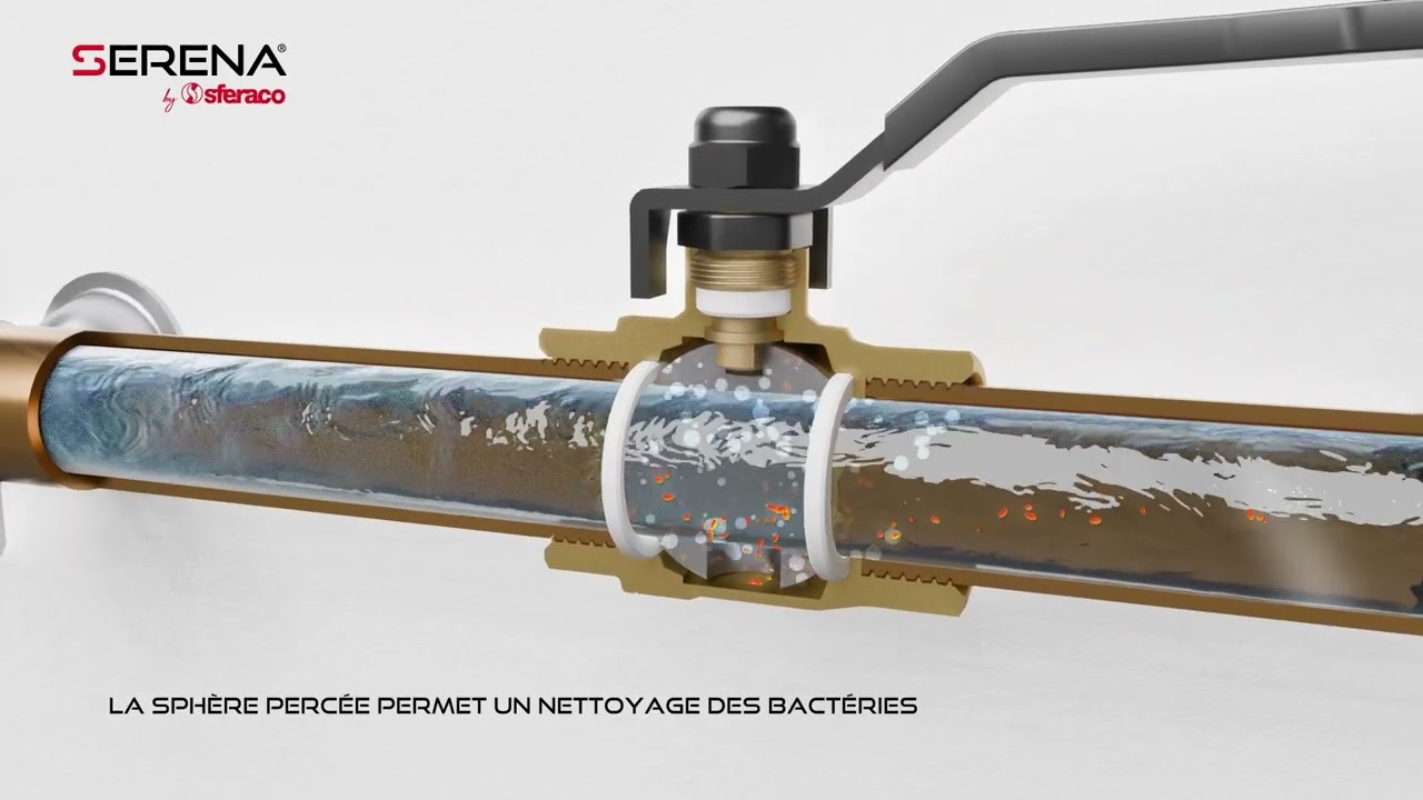 Vidéo 3D Vanne Serena® by Sferaco : quand l’éco-conception rencontre la haute performance DVGW