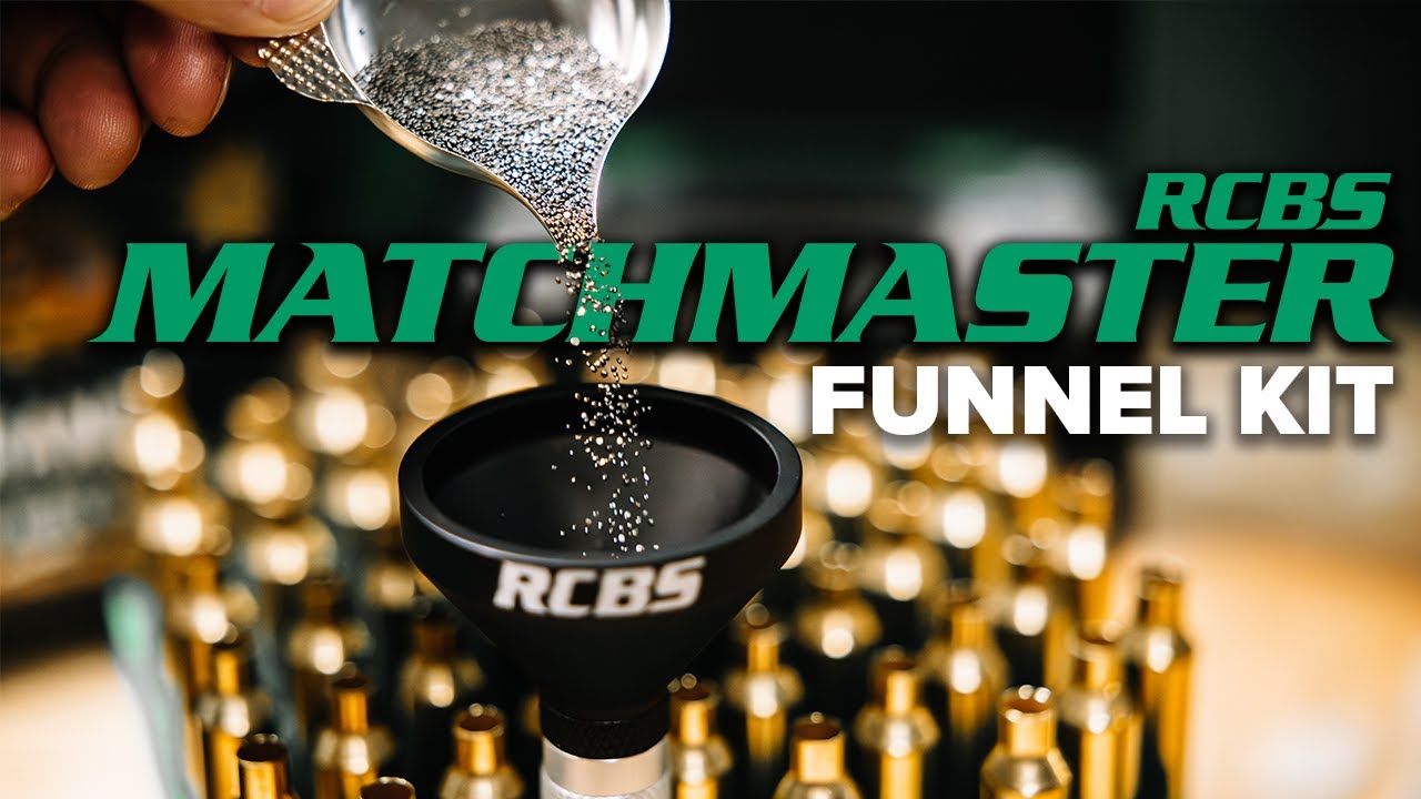 The Fastest Funnel in the World? Tested: RCBS MatchMaster Powder Funnel