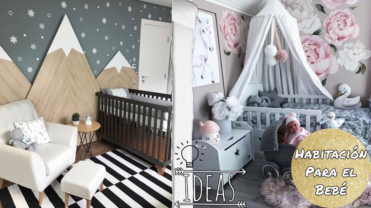 IDEAS para decorar la habitación del bebé 🏠👶🏻